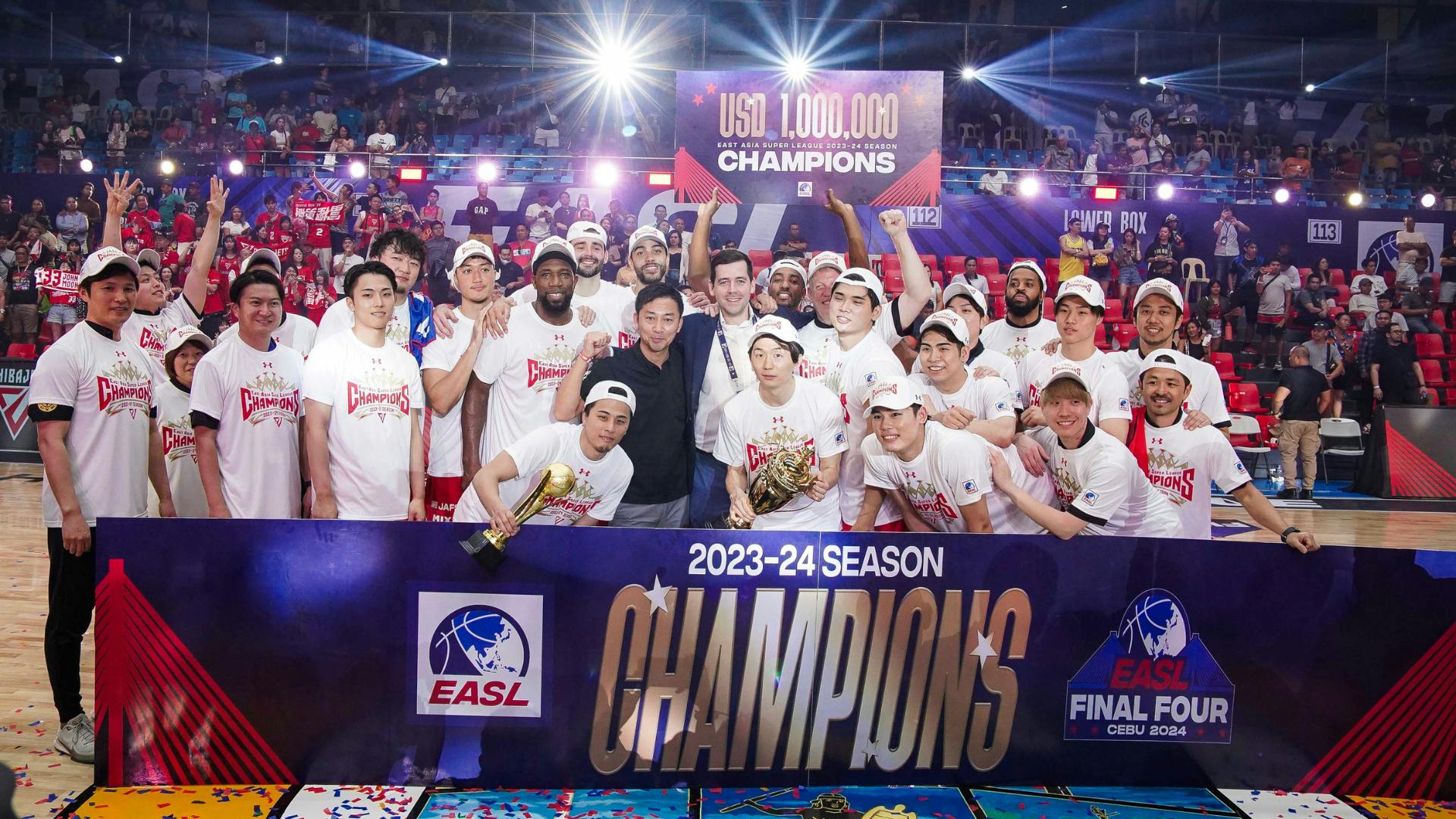 EASL Champions Chiba Jets double their titles with Emperor